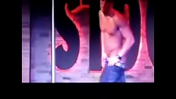 Male Stripper' Accidental Cum Spurt!