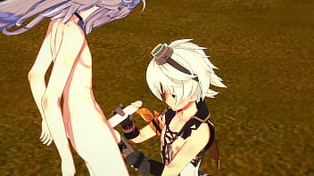 Genshin Impact Yaoi- Bennett Handjob And Fucked By Razor - Japanese Asian Manga Anime Game Porn Gay