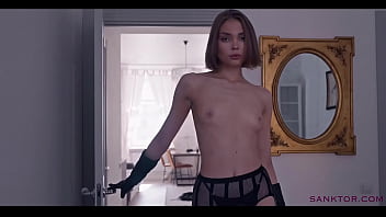 Sanktor 074 - Teen Girl With Small Tits Is Dancing Naked