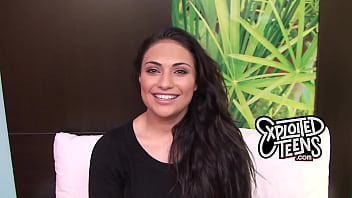 This Brunette Teen Has Nice Natural D Cup Tits