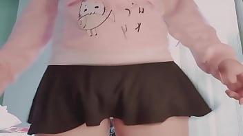 Petite Teenager Bouncing Her Big Ass And Perfect Little Pussy - Hana Lily