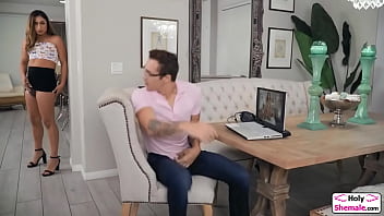 Small Tits Tgirl Paradise Is Anal Reamed