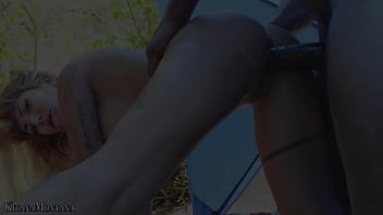 Sex In A Tent Public Forest And Creampied