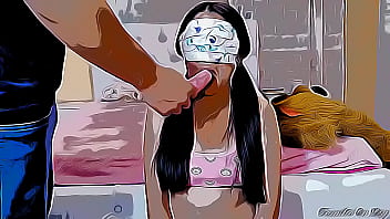 Engaño A Inocente Sobrina En Ley Nuevamente Con El Truco Del Helado Y Le Meto Mi Polla En Su Boca Cartoon Hentai