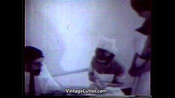 Crazy Doctor Examining Two Pretty Girls