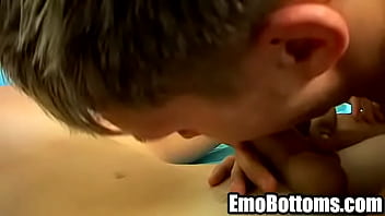 Two Horny Emo Twinks Sucking Each Others Hard Cocks 2