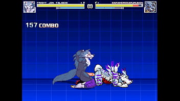 Mugen Jon Talbain Vs Weregarurumon (for Bergablack)