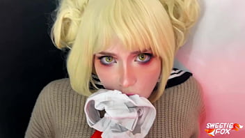 Himiko Toga And Her Hairy Pussy Celebrate 18th With First Sex And Сreampie