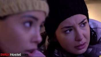 Roundass Babes Get Seduced And Pussy Pounded By Hostel Boss