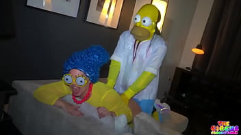 Marge Simpson Delivers Homer Simpson Some Amazing Throat
