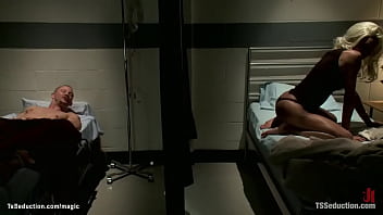 Black Shemale Fucks Man In The Hospital