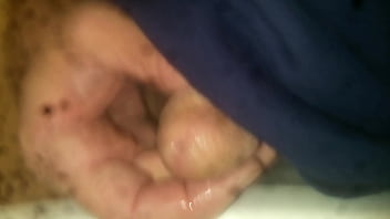 Desperate Piss Closeup Infront Of Pisshole Motel Sink Frantic