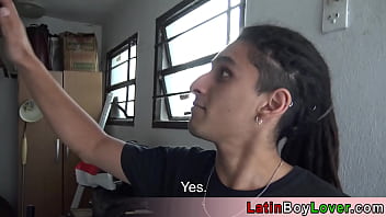 Amateur Latin Teen Construction Worker Barebacked By His Boss