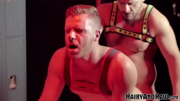 Hairyandraw Marc Giacomo And Brian Bonds Fuck In Locker Room