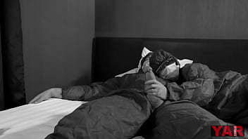 An Infectious Disease Doctor In A Protective Suit Jerks Off A Big Cock To A Colleague