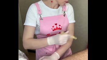 Sugarnadya Waxes The Big Dick Of A Masked Military Man