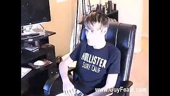 Gay Xxx Jared Is Nervous About His 1st Time Stroking On - handjob, skinny, shaved, amateur, masturbation, blackhair, brownhair, gay, 3some, gothic, twink, twi - Video 6253533