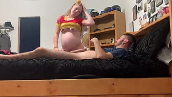 Wife Lets Me Cum Down Her Throat For Halloween