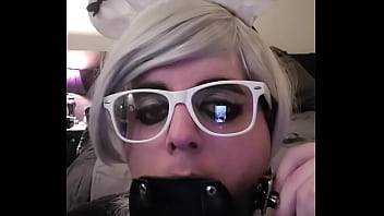 Sissy Tierrah Sucks Dildos