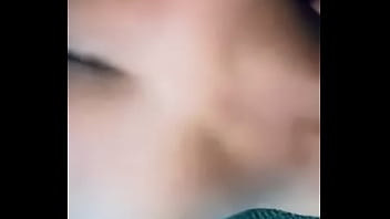 Pretty Brown Round Creaming On Dick