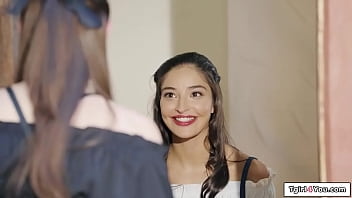 Small Tits Tgirl Natalie Mars Anal Fisted By Snow White Girl