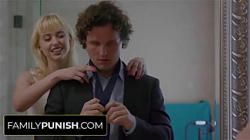 Cute Teen Fuck Step Brother After A Bad Date | Chloe Cherry