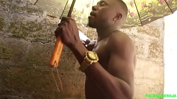 Fucking Under The Rain With An Umbrella