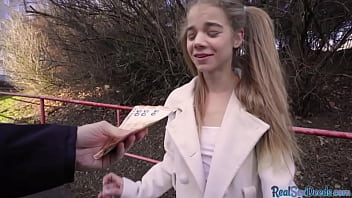 18yo Pigtails Cutie Paid For Giving Blowjob And Sex In Pov