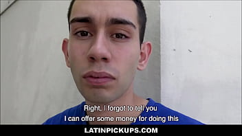 Cute Latin Boy Picked Up And Fucked For Cash Pov