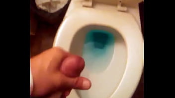 Jerking It In The Bathroom Quickie