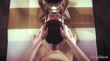 Naruto Hentai - Sarada Threesome With Pov And Cum In Her Mouth And Pussy (uncensored) - Japanese Asian Manga Anime Game Porn 3d