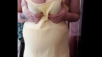 Pregnant Wife Touching Herself