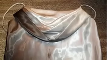 Black, White, _ Silver Ombre Satin Mini Prom Dress