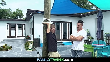Familytwink.com ⏩ Little Boy Fucked While Is Tied At Back Yard.. Johnny Hunter, Jax Thirio