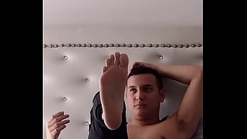 Latino Big Feet Worship