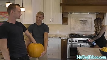 Dick Tugging Jock Barebacks Stepbrother Until Shooting Jizz