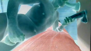 Sucking _ Cum Shot In This Full On Oral Dildo Worship Video. Alien Inspired Oral Fantasy In Art Negative Production By A55b4nd1t