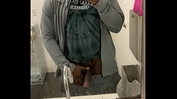 Stroking My Bbc At Work