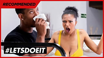 Hornyhostel - (tina Fire, Jesus Reyes) - Huge Tits Ebony Latina Gets Her Pussy Banged By Bbc Panty Sniffer