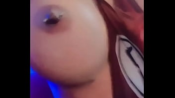 Balança Balança Peitos Siliconados - Rosa Vermelha