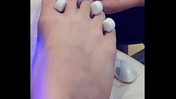 Shemale Get Foot Done