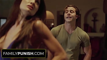 Stepson Creeps His Naughty Step Mother