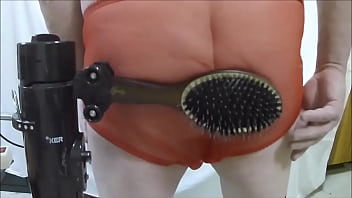 Hairbrush Spanking Red Sheer Panty By Pinky 396