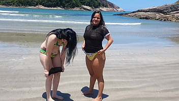 Com Minha Namorada Paty Bumbum De Férias Na Praia .