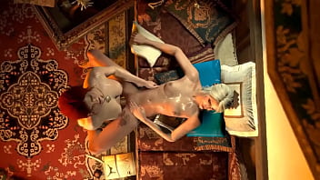 Witcher Futanari Where Shemale Triss Merigold Fucking Ciri In Pussy, Porno Video Online