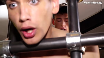 Twink Monster Cock Uses His Czech Slave As His Boy Toy Ruining His Hole