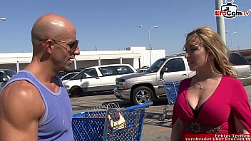 Busty Tattooed Blonde Milf Pick Up At The Street