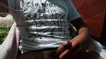 Boy In Towel Touches Himself After Bath