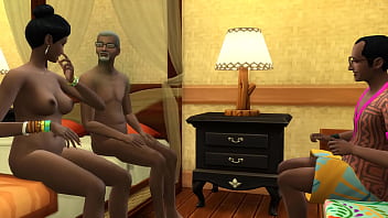 Husband Shares His Wife With His Best Friend On Her Birthday To Surpris Her - Indian Threesome Sex