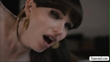 Slutty Shemale Analed By Masseurs Big Cock